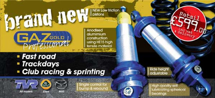 Gaz Gold Professional Suspension Gaz Gold Professional Suspension